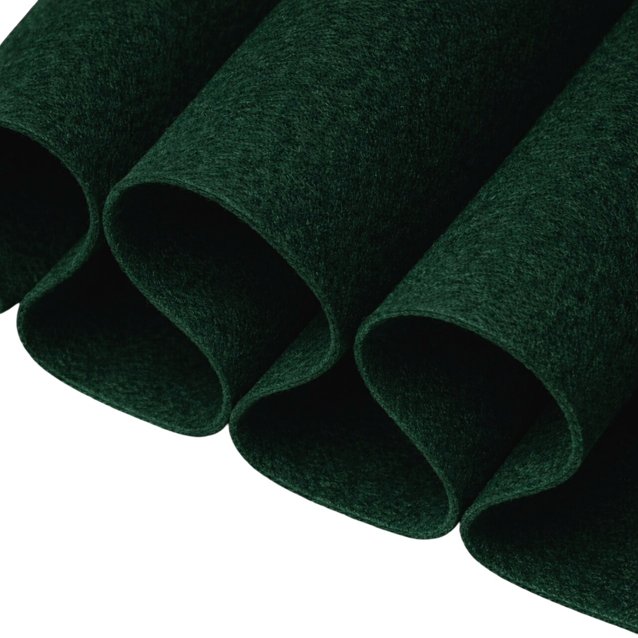FabricLA Craft Felt Fabric - 36" X 36" Inch Wide & 1.6mm Thick 1 Square Yard Felt Fabric - Use This Soft Felt for Crafts- Hunter Green A40